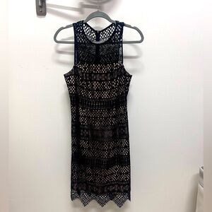 Shoshanna Black lace dress